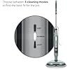 Shark Steam & Scrub Steam Mop, All-in-One Scrubbing and Sanitizing Hard Floor Cleaner, LED Headlights, 4 Dirt Grip Soft Scrub Pads Included, XL Water Tank, Swivel Steering, Hawaiian Grey, S8001 - Image 2