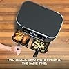 Ninja DZ201 Foodi 8 Quart 6-in-1 DualZone 2-Basket Air Fryer with 2 Independent Frying Baskets, Match Cook & Smart Finish to Roast, Broil, Dehydrate & More for Quick, Easy Meals, Grey - Image 5