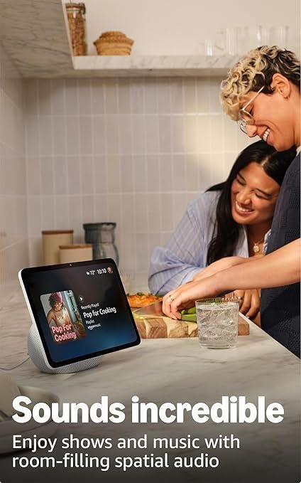 Amazon Echo Show 11 (newest model), Vibrant Full-HD 11" display with more viewing area and spatial audio, Designed for Alexa+, Graphite - Image 2