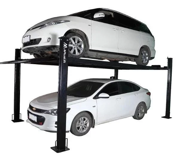 APlusLift HW-8S 8,000LB 4-Posts Portable Storage Car Lift - Image 4